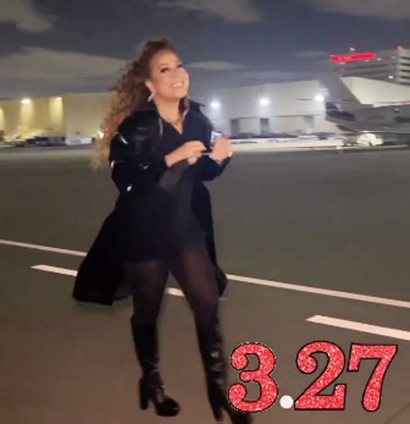 mariah carey dior boots|Mariah Carey Goes Black for 54th Birthday Trip in Knee.